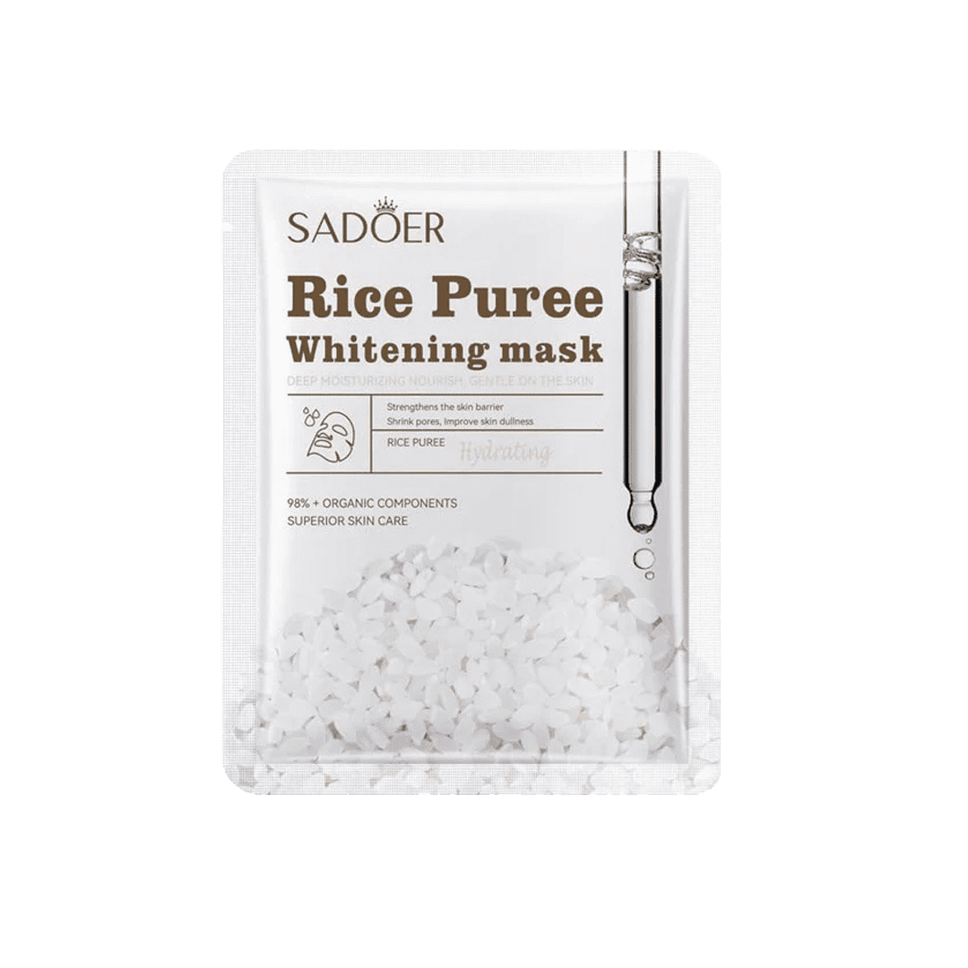SADOER Rice Puree Whitening Mask